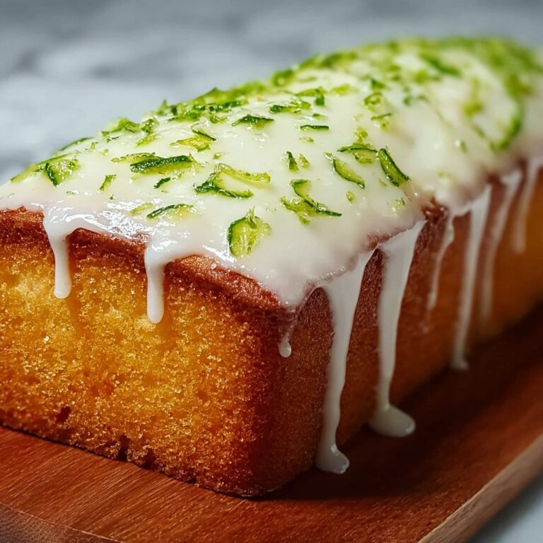 Key Lime Pound Cake Recipe