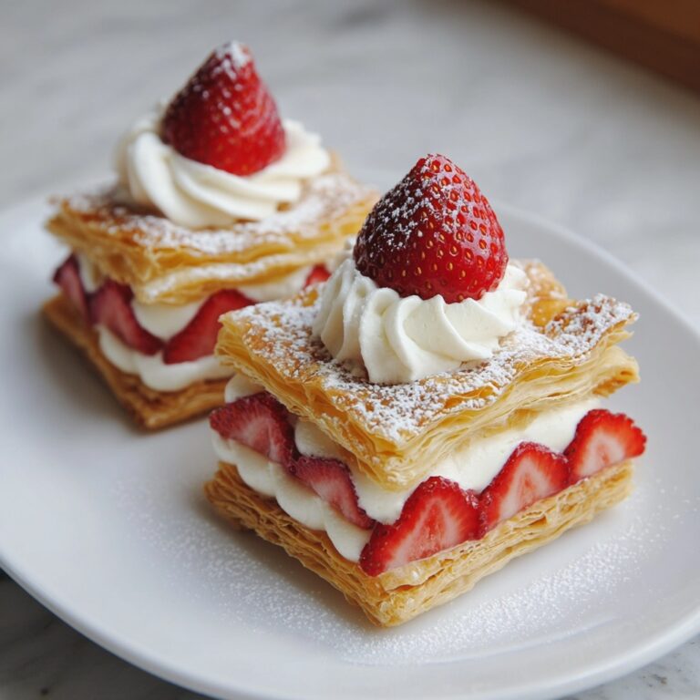 Strawberry Napoleons Recipe