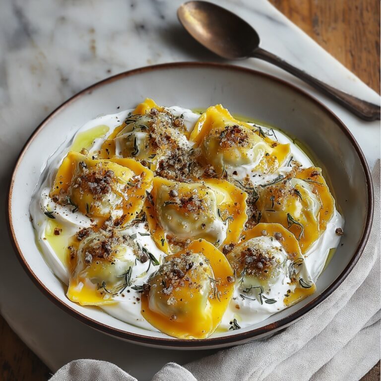 Red Kuri Squash and Goat’s Cheese Manti Recipe
