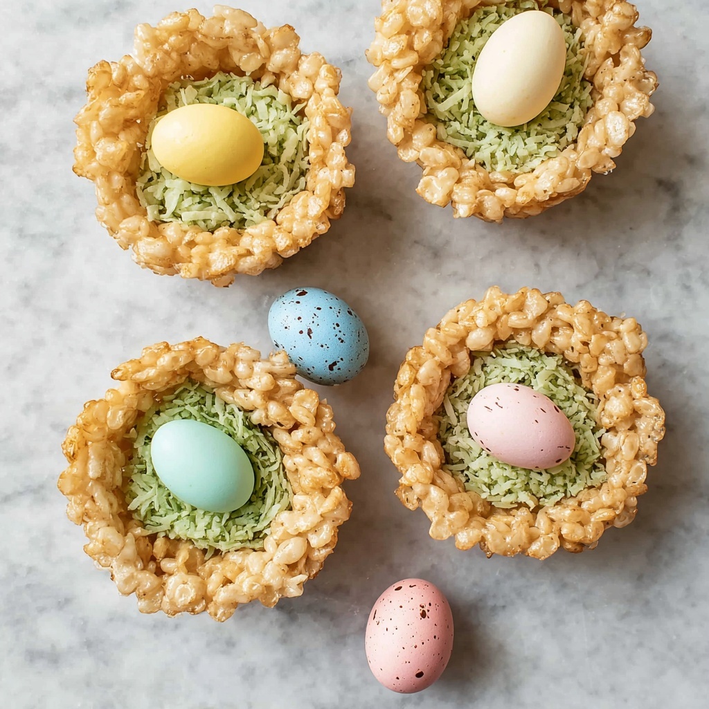 Adorable Rice Krispie Nests Recipe - Recipe Image