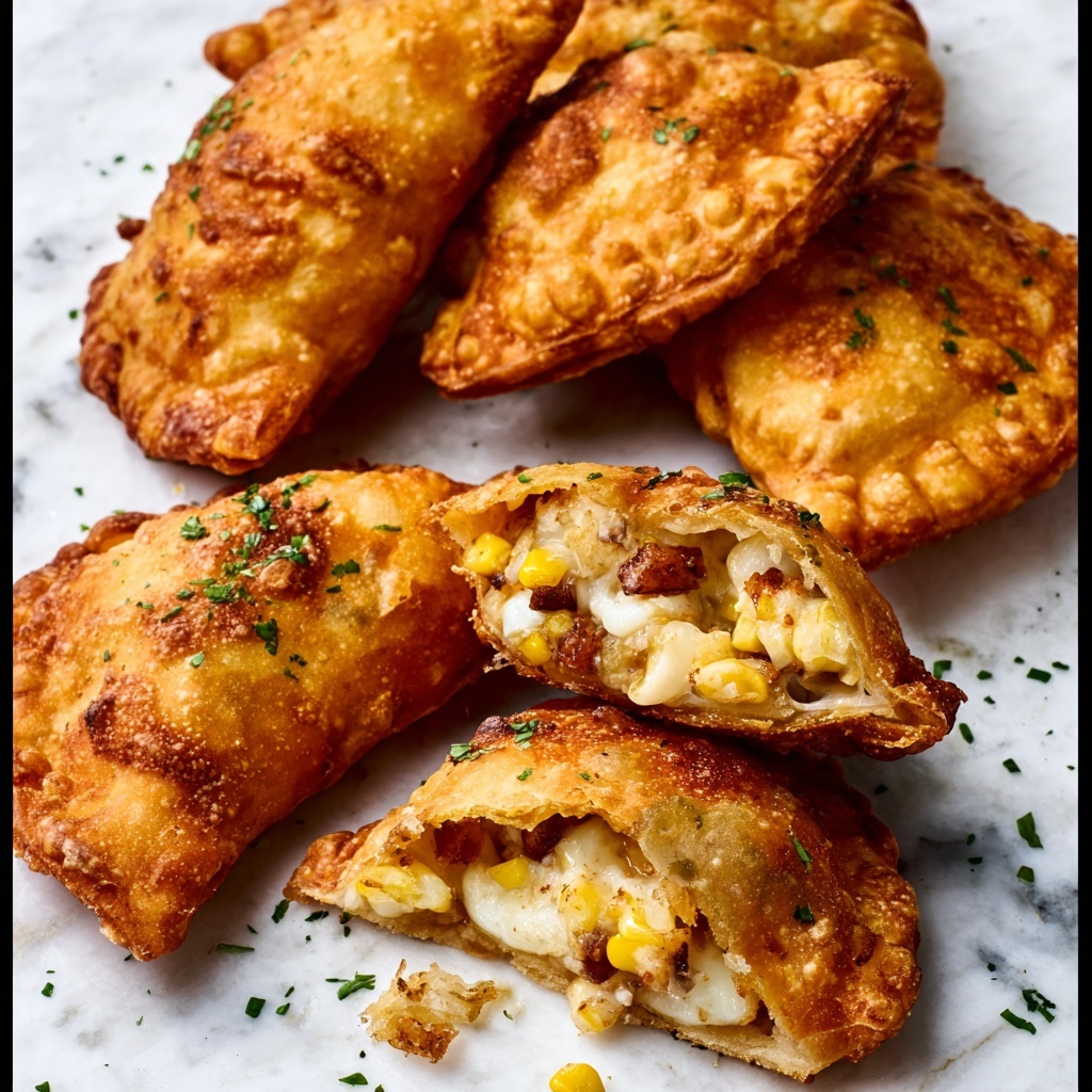 Cajun Potato and Cheddar Sausage Hand Pies Recipe - Recipe Image