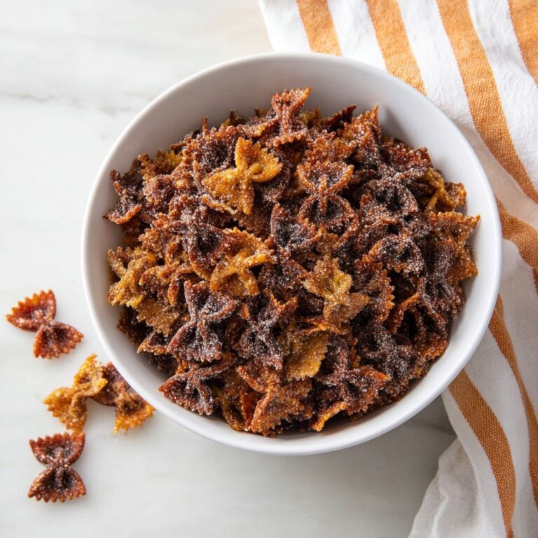 Air Fryer Churro Pasta Chips Recipe