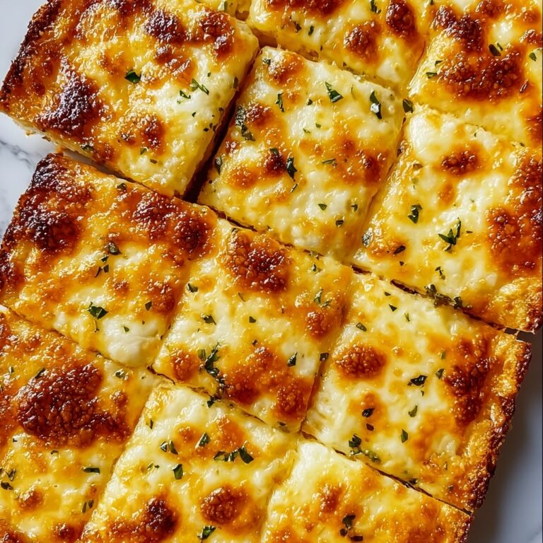 Easy Cheesy Breadsticks Recipe