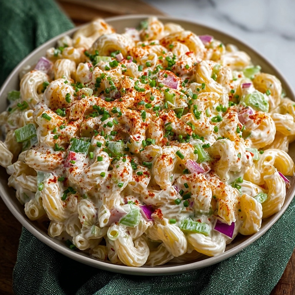 Creamy Macaroni Salad Recipe - Recipe Image
