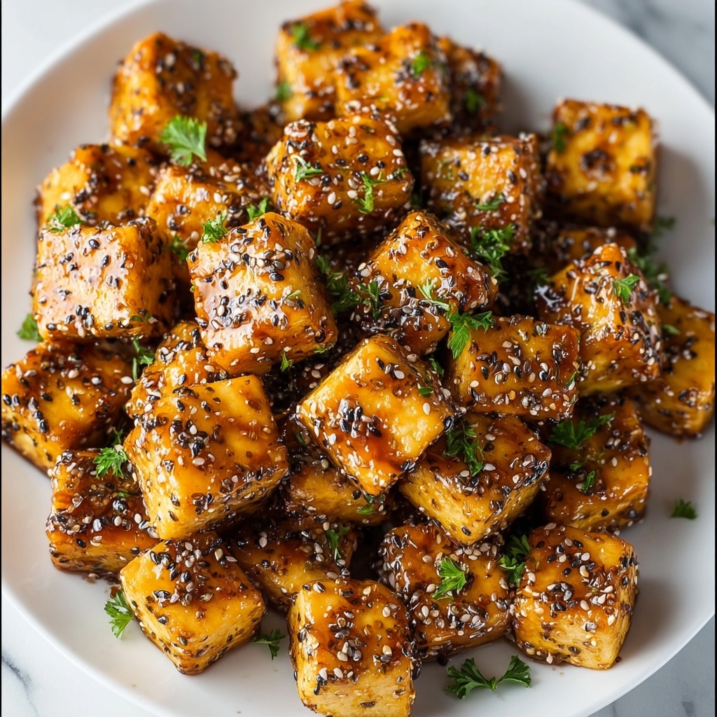 Baked Lemon Pepper Tofu Recipe - Recipe Image