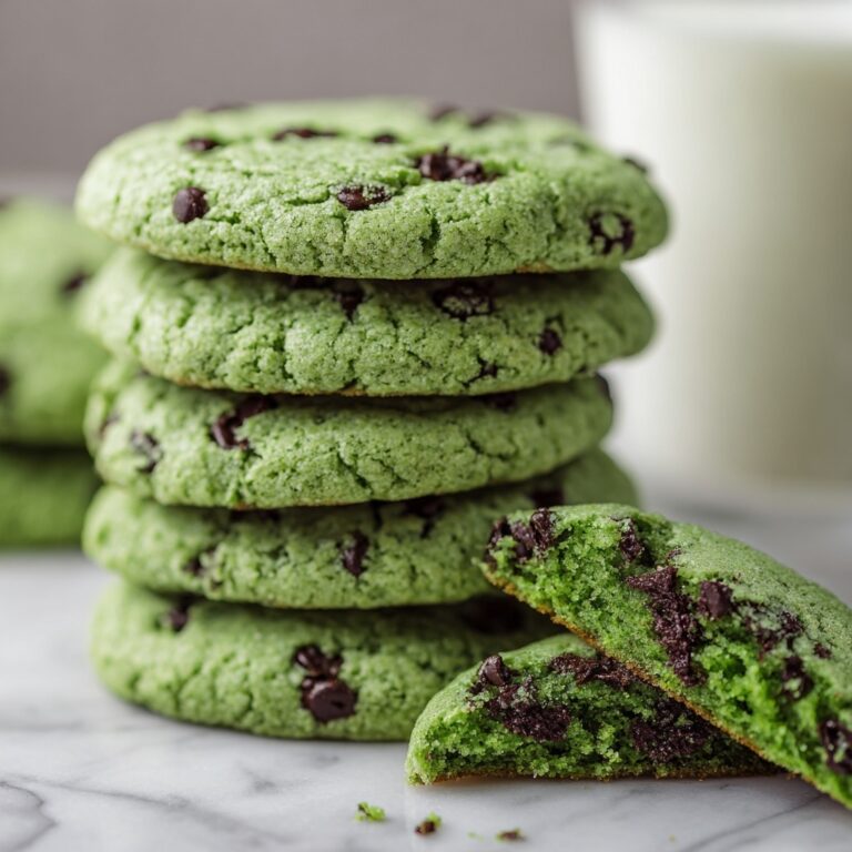 Refreshing Mint Chocolate Chunk Cookies Recipe