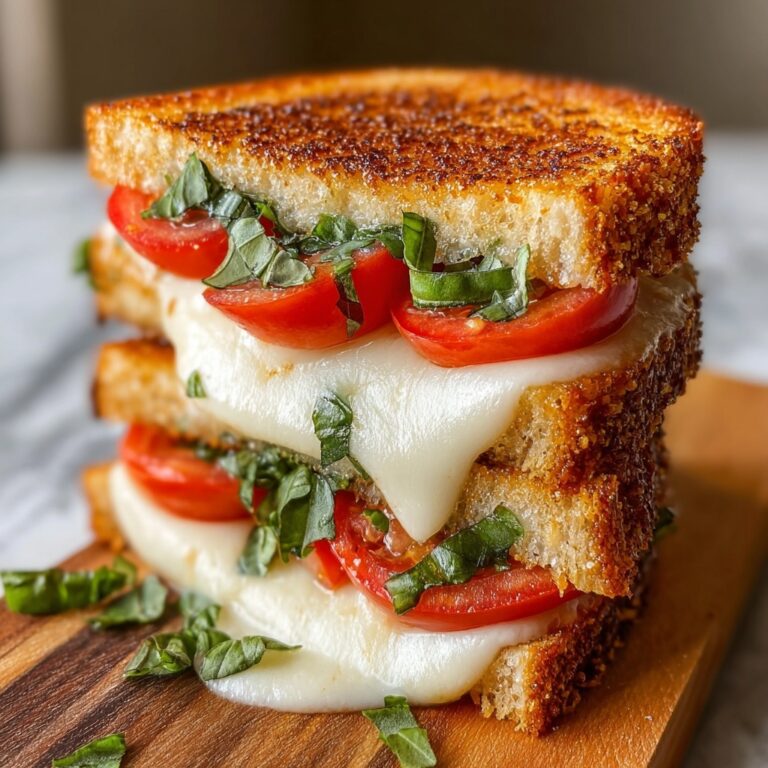 Caprese Grilled Cheese Sandwich Recipe