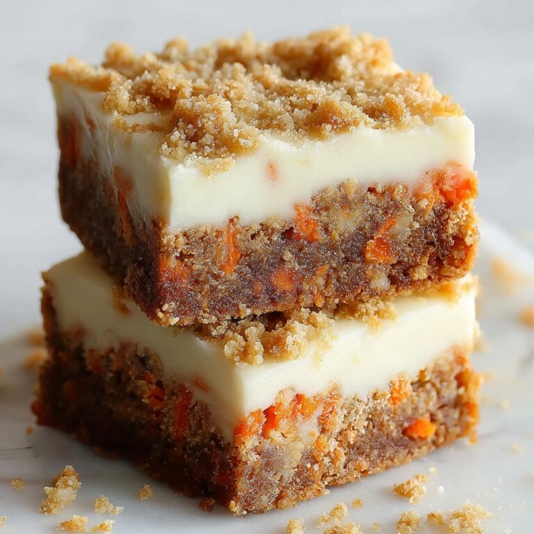 Carrot Cake Cream Cheese Bars Recipe