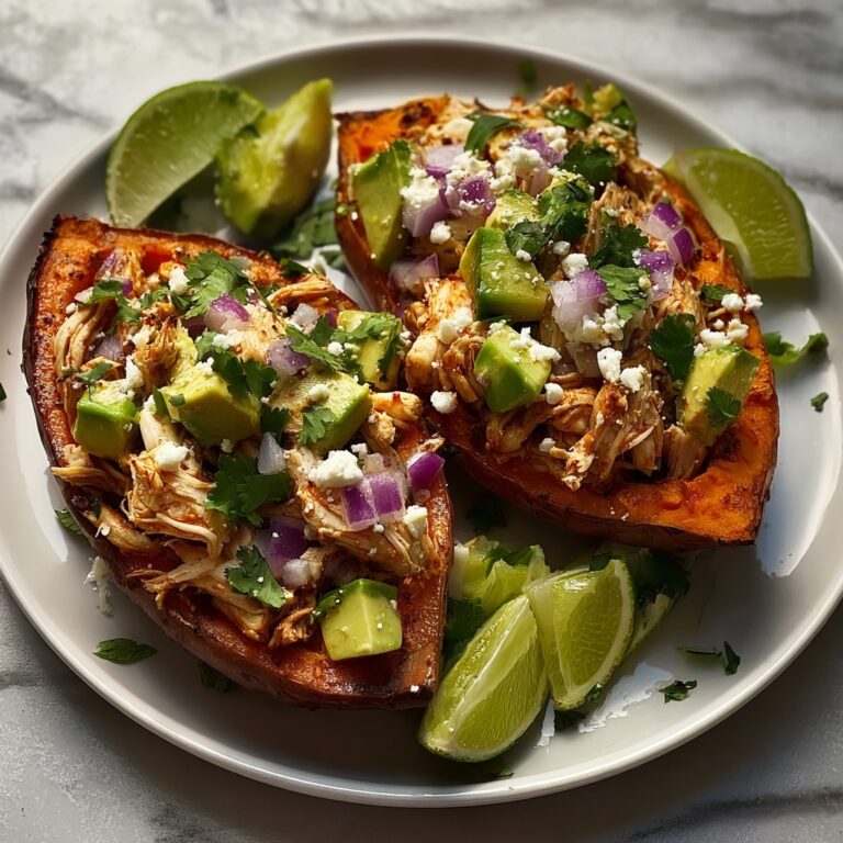 Chicken Avocado Stuffed Sweet Potatoes Recipe