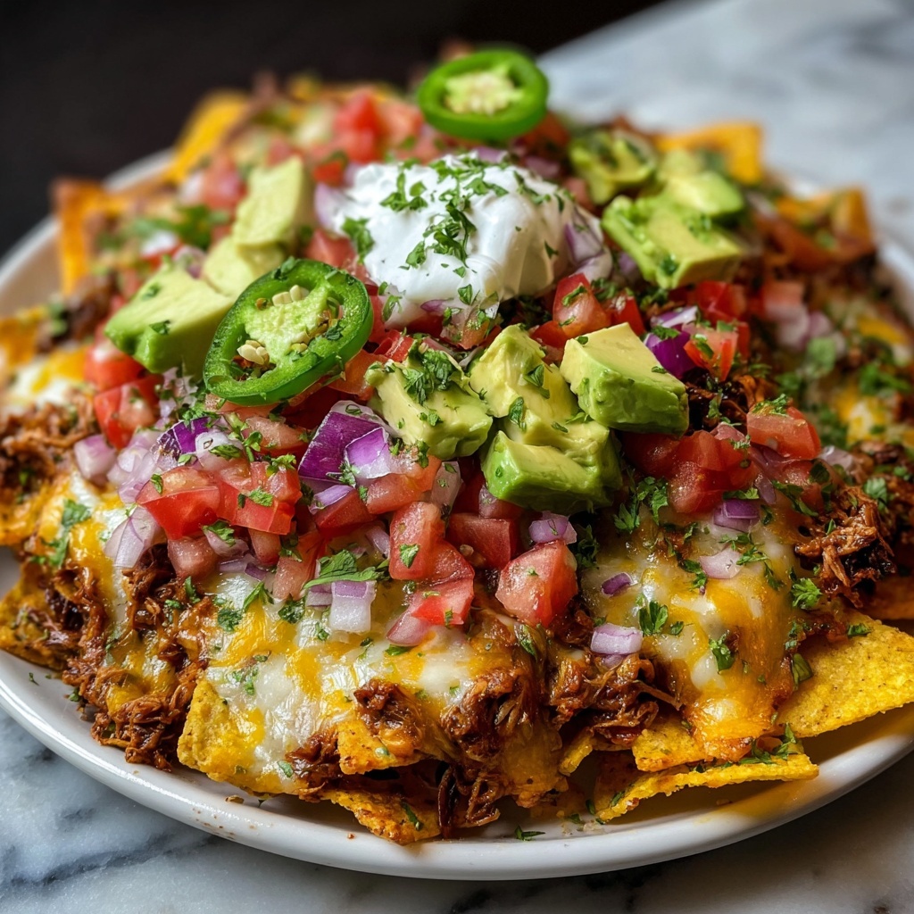 Loaded Chicken Nachos Feast Recipe - Recipe Image