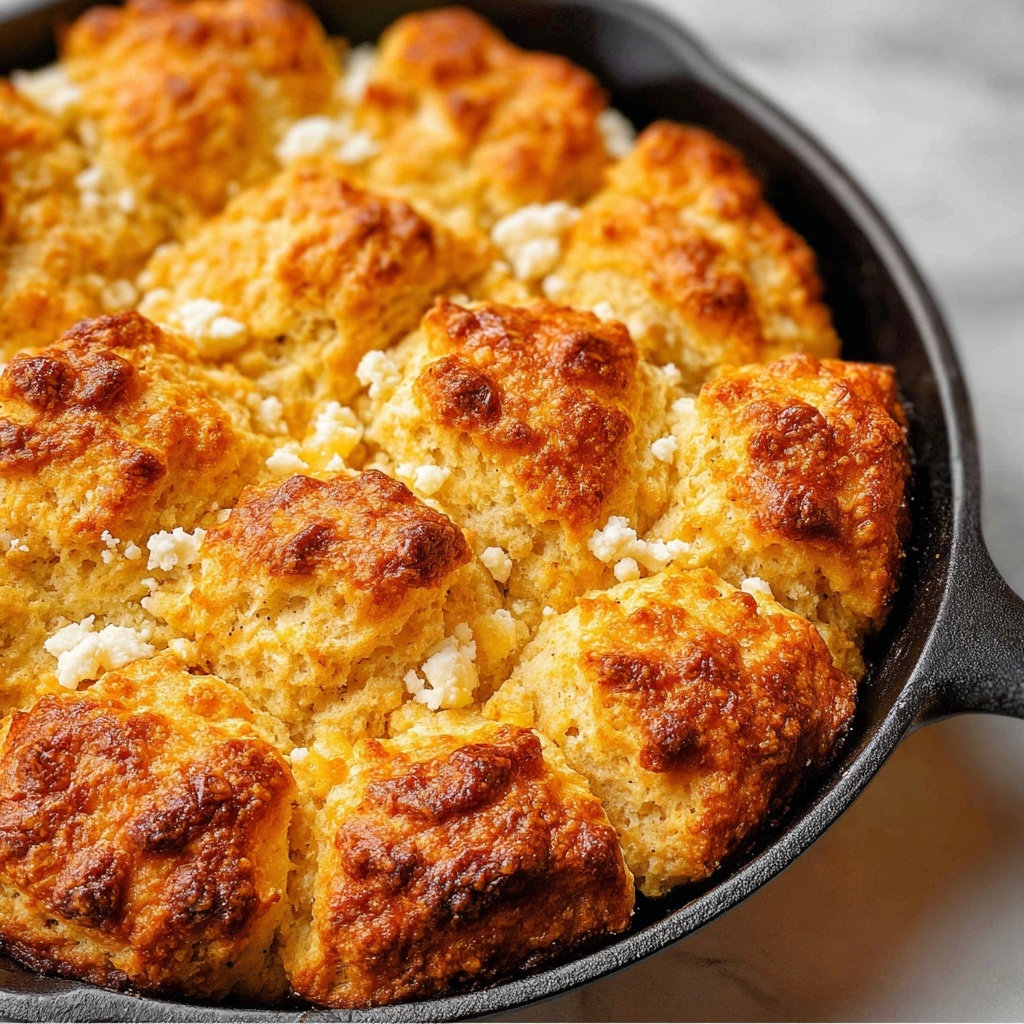 Feta Skillet Bread Recipe - Recipe Image