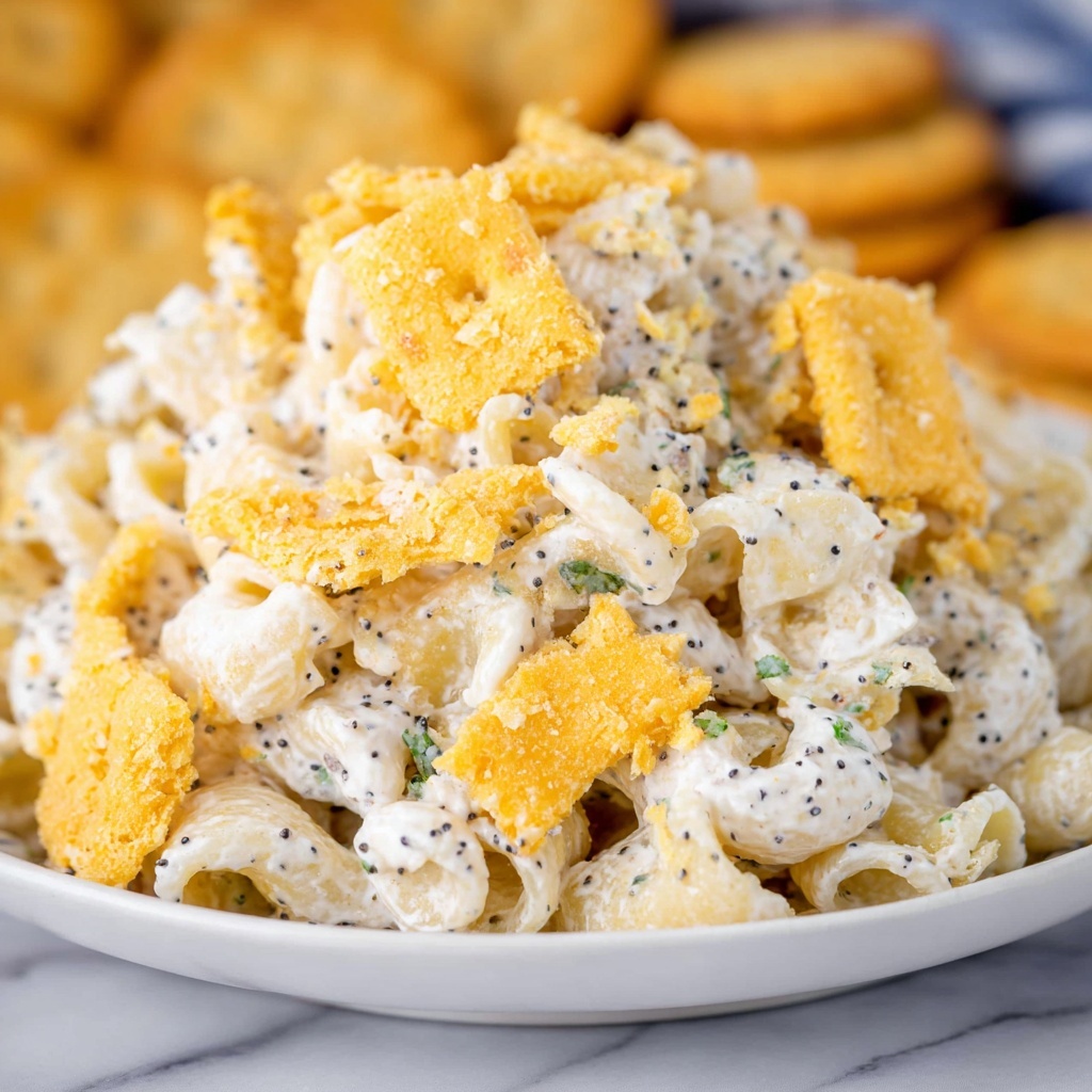 Poppy Seed Chicken Noodle Casserole Recipe - Recipe Image