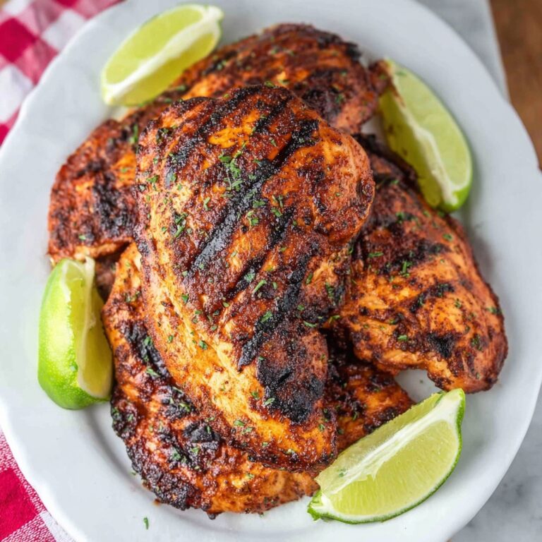 Chili Lime BBQ Grilled Chicken Recipe