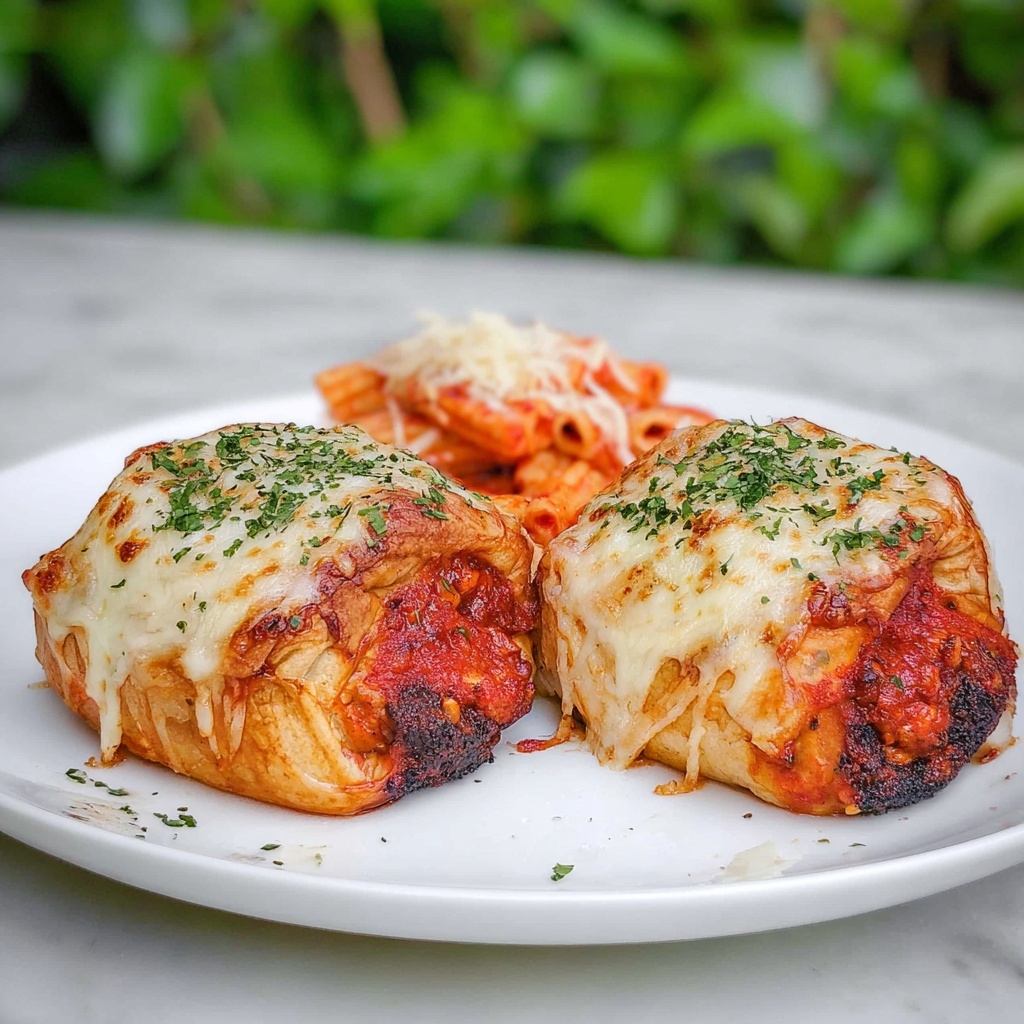 Chicken Parmesan Crescent Rolls Recipe - Recipe Image