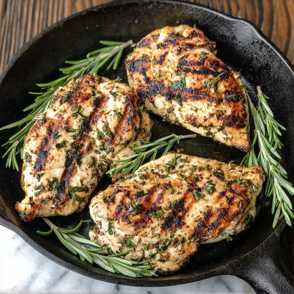 Rosemary Ranch Grilled Chicken Recipe - Recipe Image