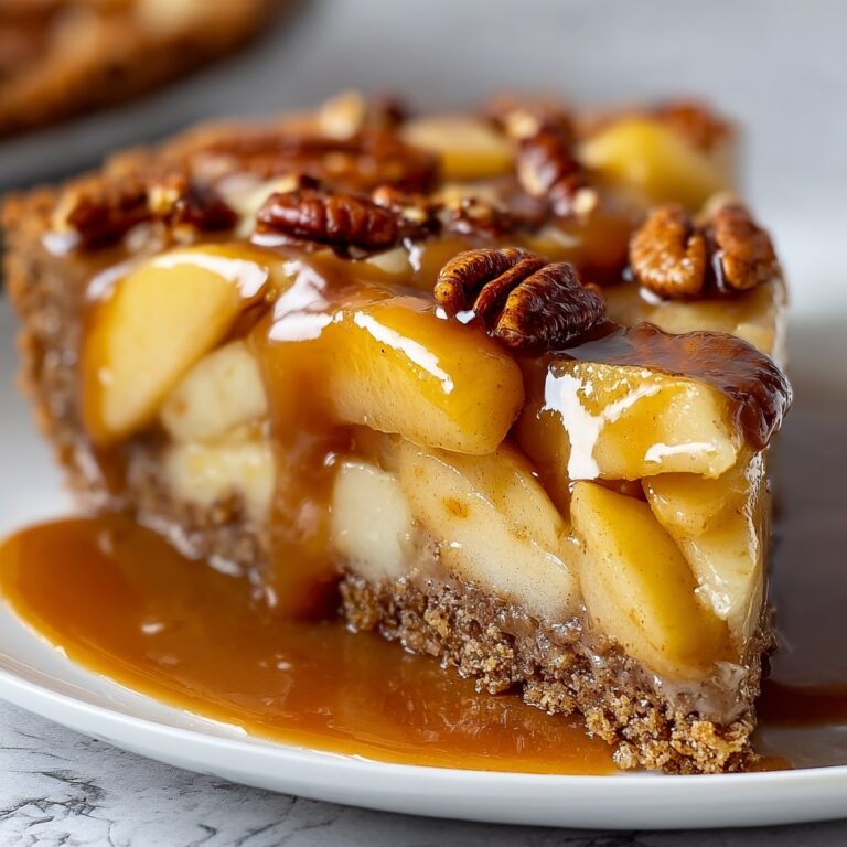 Swedish Apple Cake with Caramel Recipe