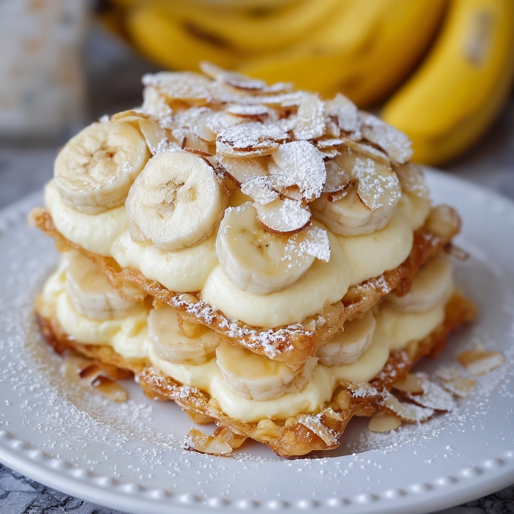 Banana Pudding Funnel Cakes Recipe - Recipe Image
