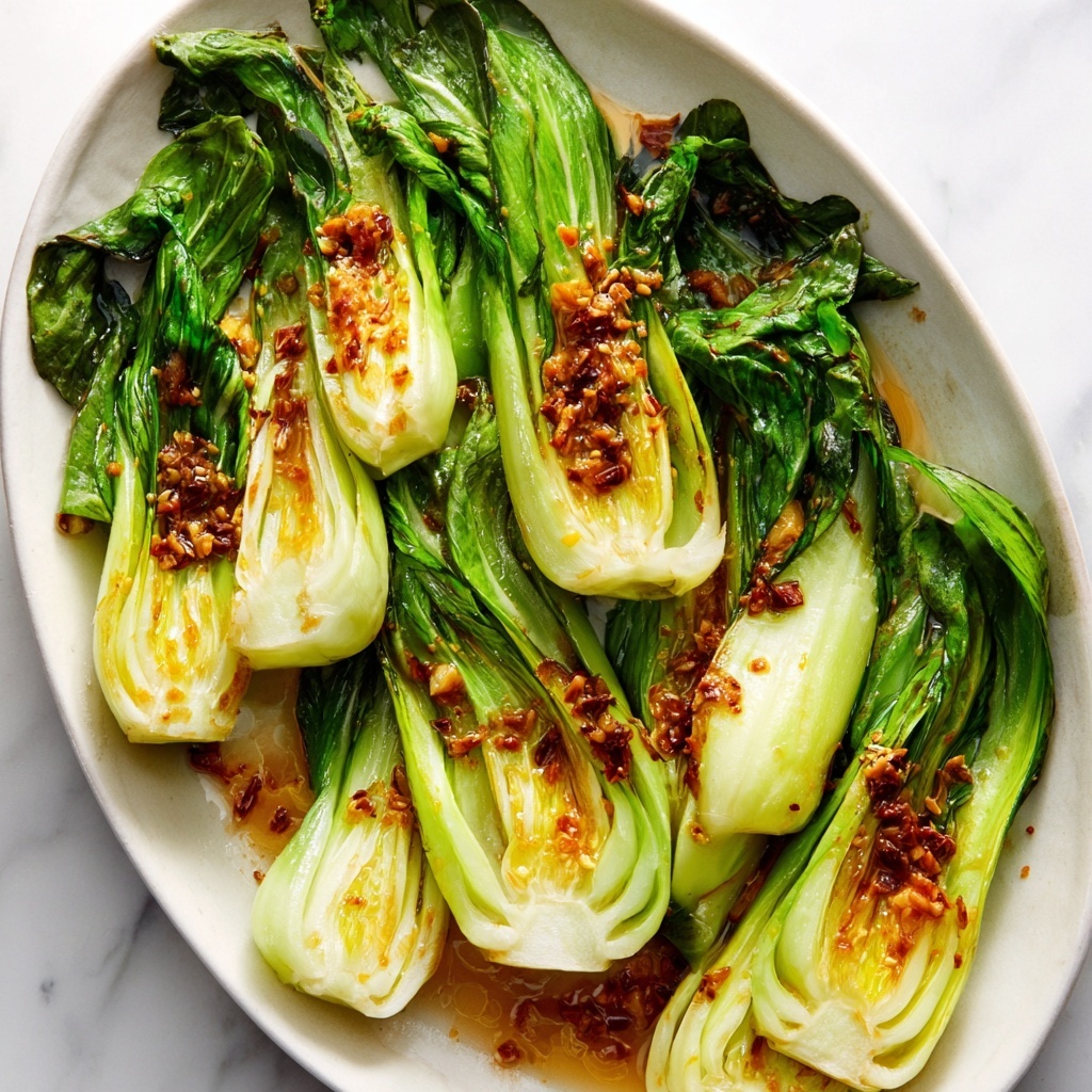 Simple Garlic Sautéed Bok Choy Recipe - Recipe Image