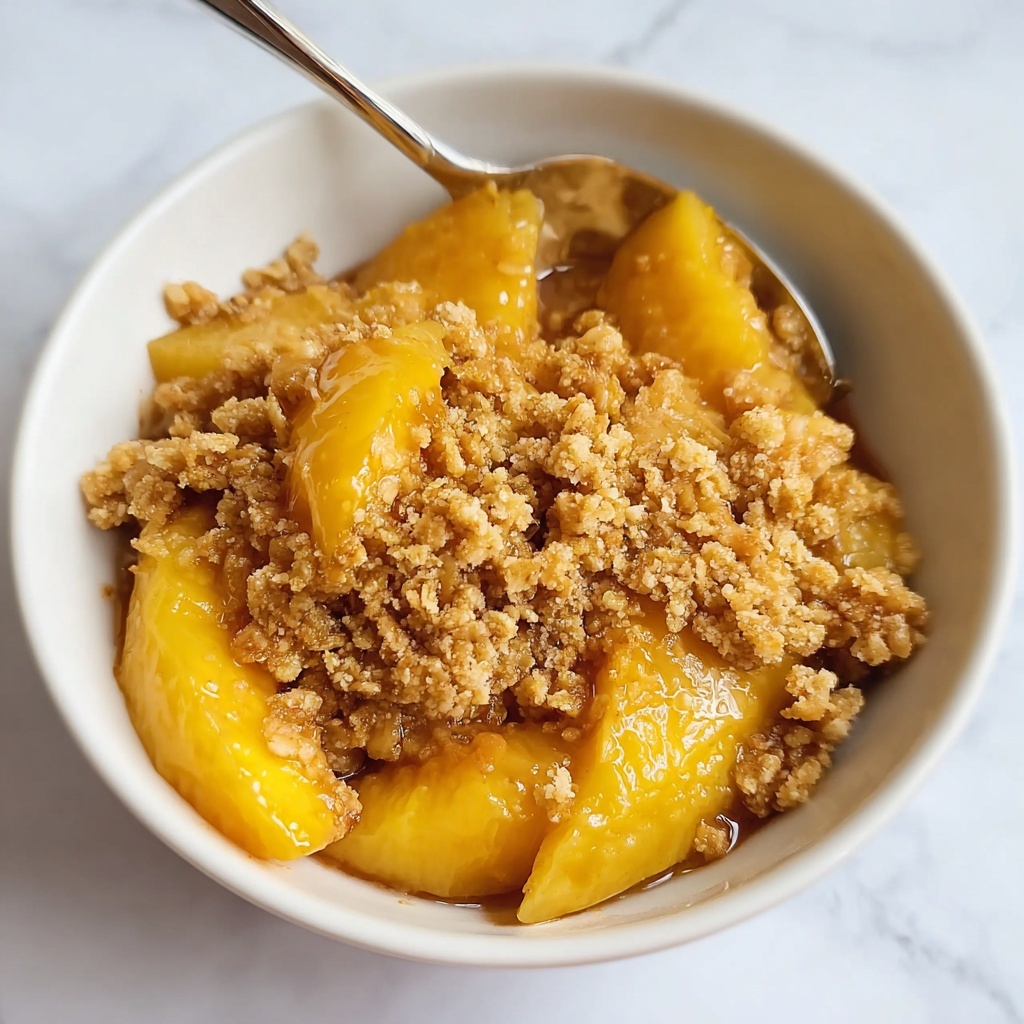 Peach Crisp Recipe - Recipe Image
