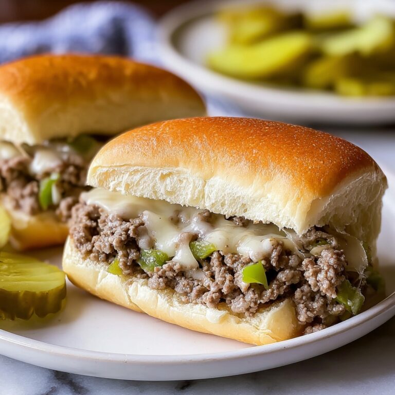 Ground Beef Philly Cheese Steak Recipe