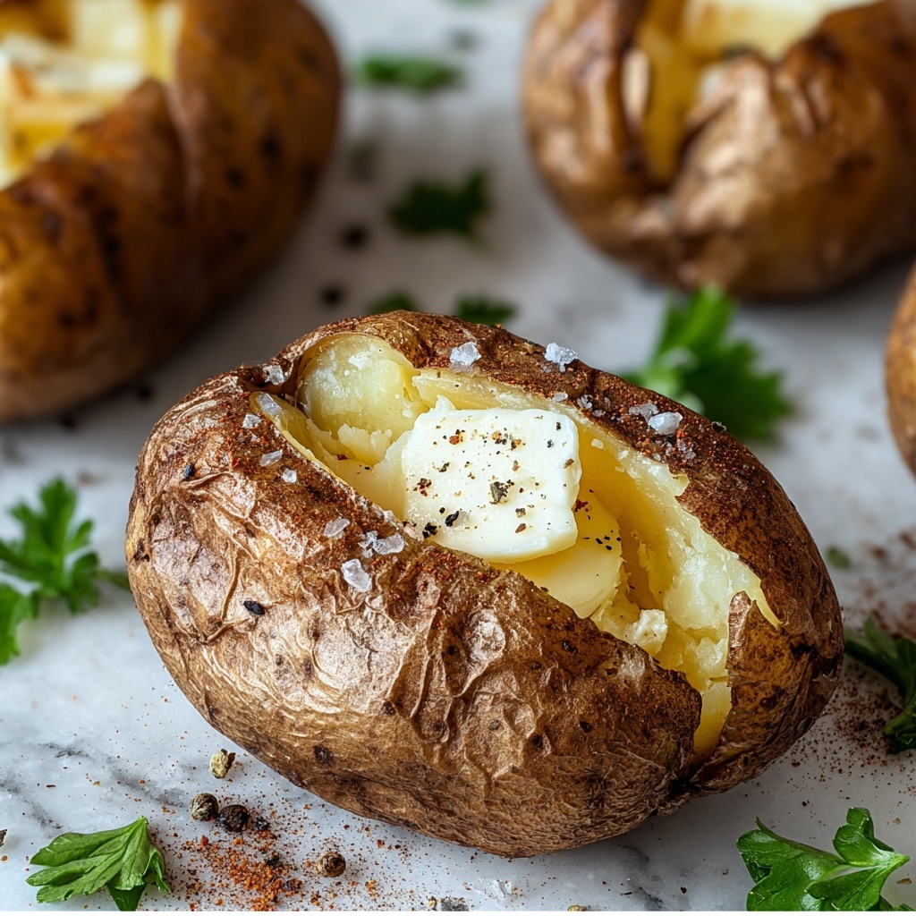 Crispy Baked Potatoes Recipe - Recipe Image
