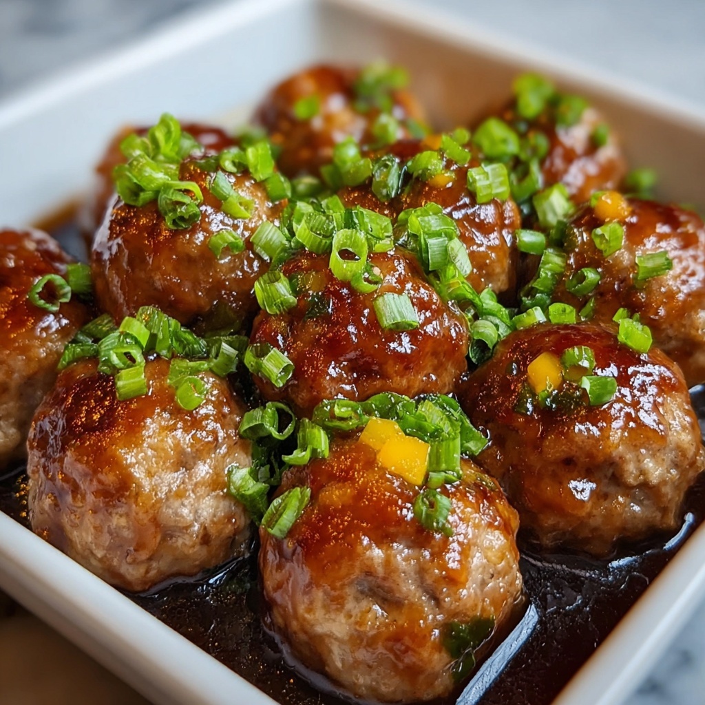 Hawaiian BBQ Meatballs with Pineapple and Bell Peppers Recipe - Recipe Image