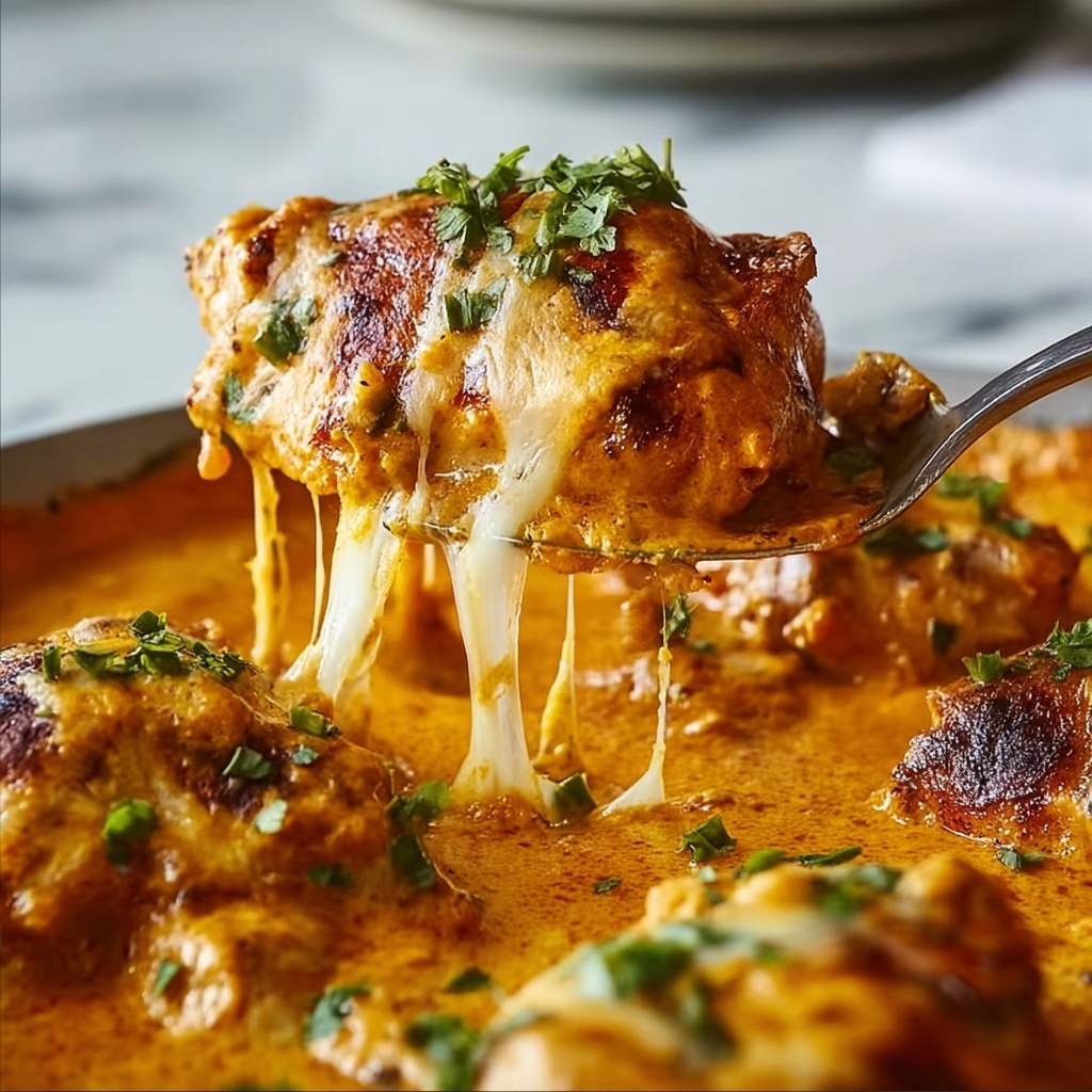 One-Pan Baked Butter Chicken Recipe - Recipe Image