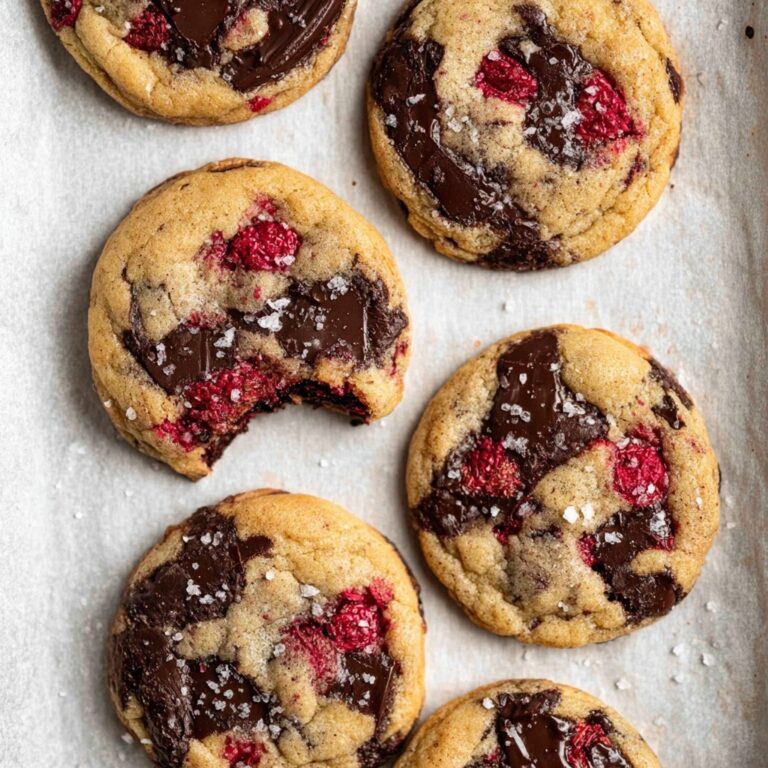 Raspberry Chocolate Chip Cookies Recipe