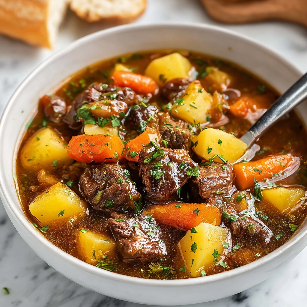 Old-Fashioned Beef Stew Recipe - Recipe Image