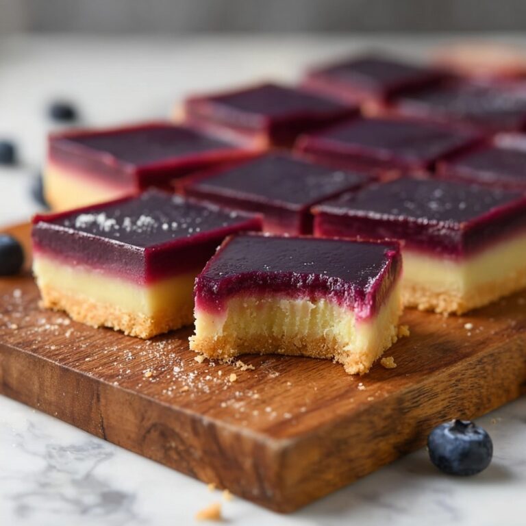 Blueberry Curd Bars Recipe