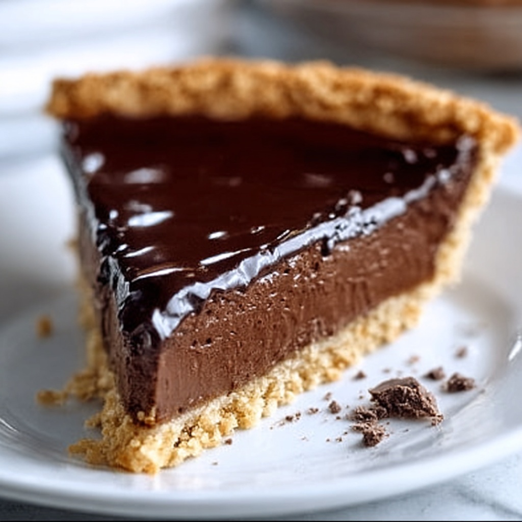 Hot Fudge Pie Recipe - Recipe Image