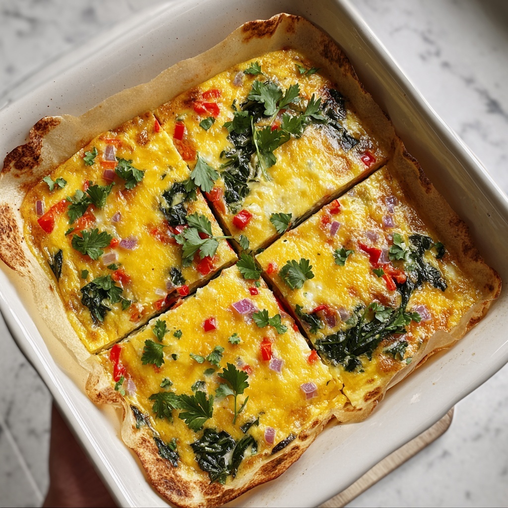 The Best Tortilla Quiche Recipe - Recipe Image