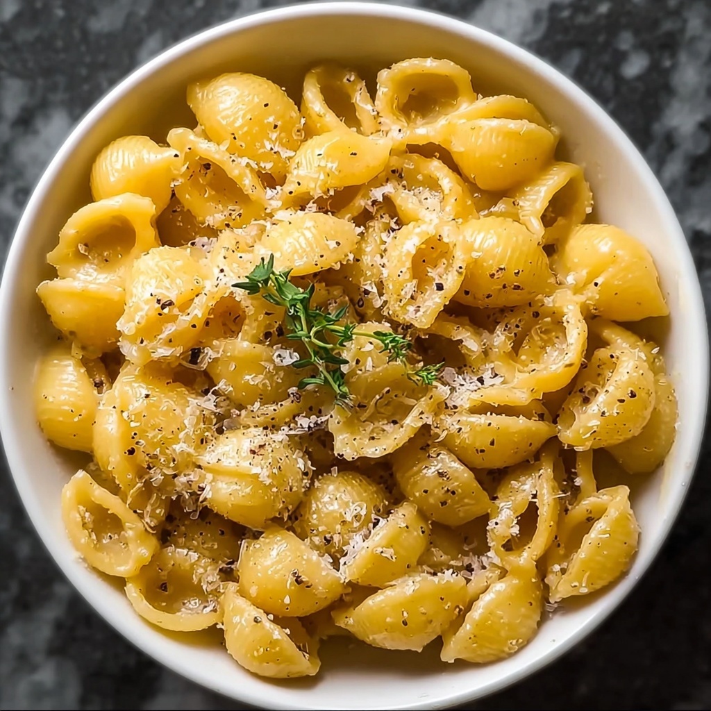 One Pot French Onion Pasta Recipe - Recipe Image