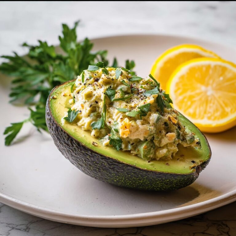 Salmon Stuffed Avocados Recipe