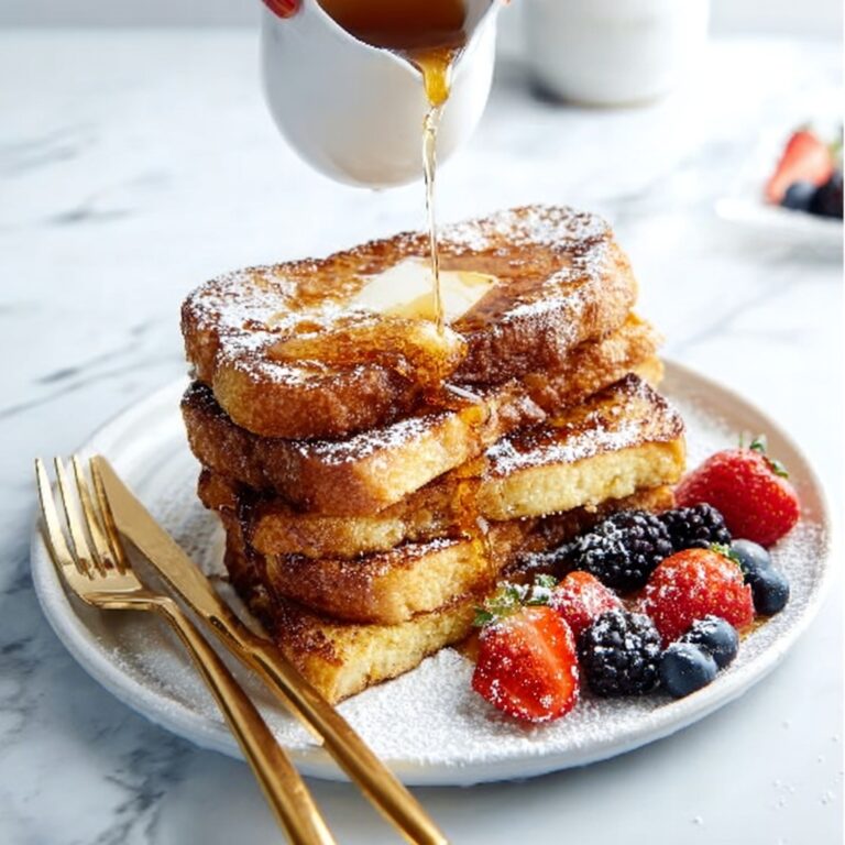 Churro-Stuffed French Toast with Cinnamon Sugar Recipe