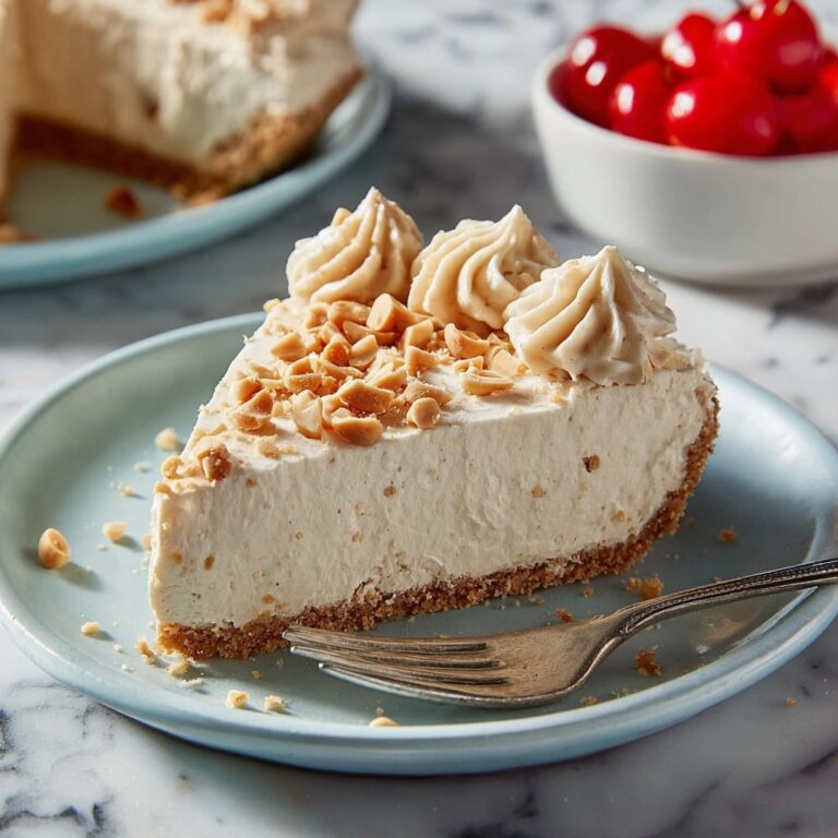 Peanut Butter Cream Pie Recipe