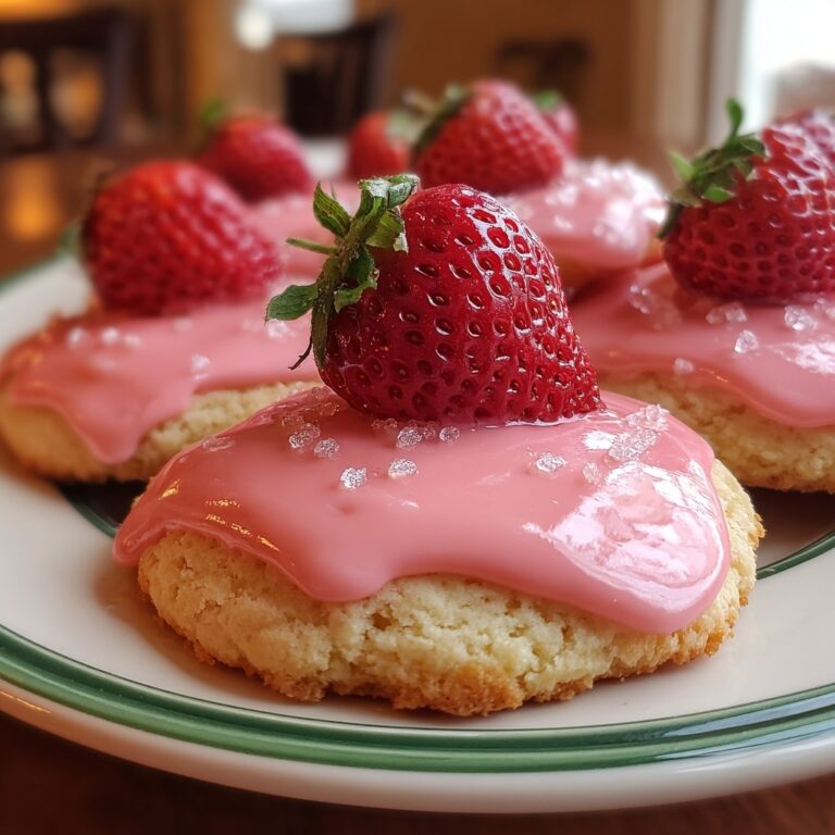 Strawberry Sugar Cookies Recipe