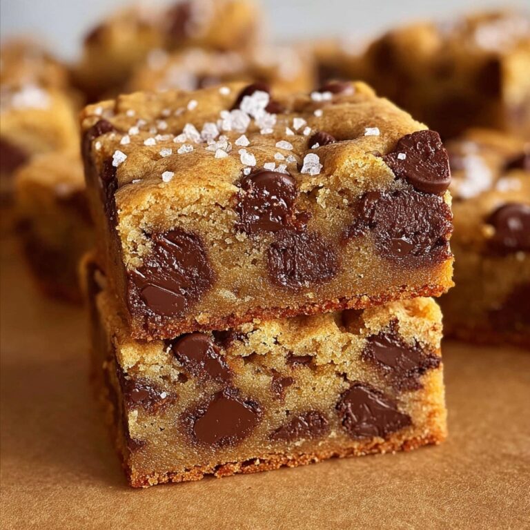 Chocolate Chip Cookie Dough Bars Recipe