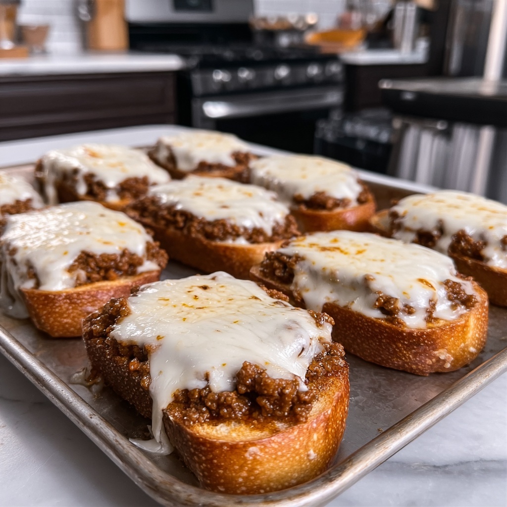 Smokey Sloppy Joe and Provolone Recipe - Recipe Image