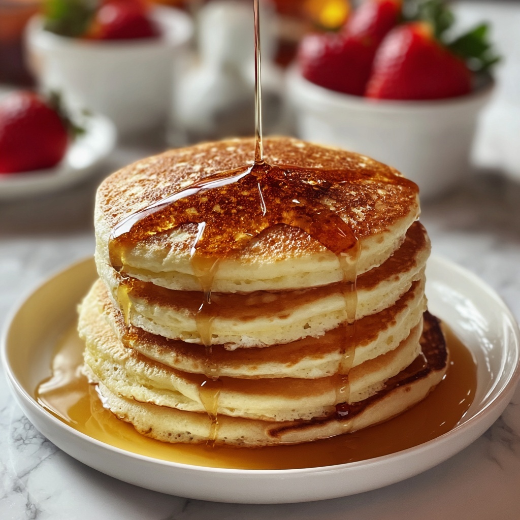 Best Fluffy Pancakes Recipe - Recipe Image