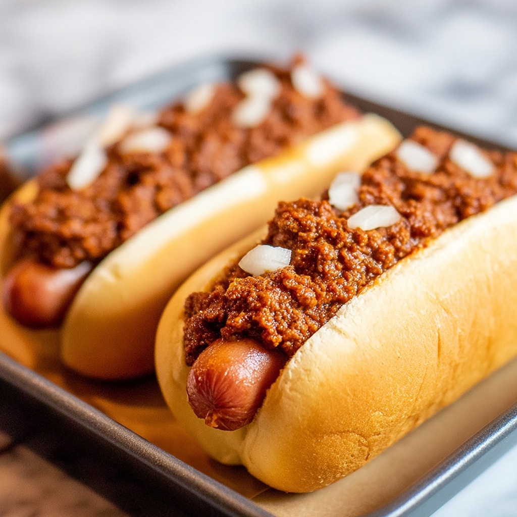 Crockpot Hot Dog Chili Recipe - Recipe Image