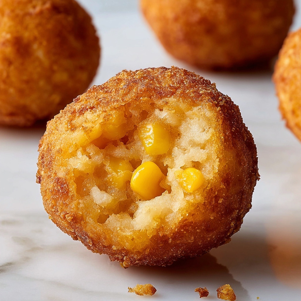 Crispy Golden Corn Nuggets Recipe - Recipe Image