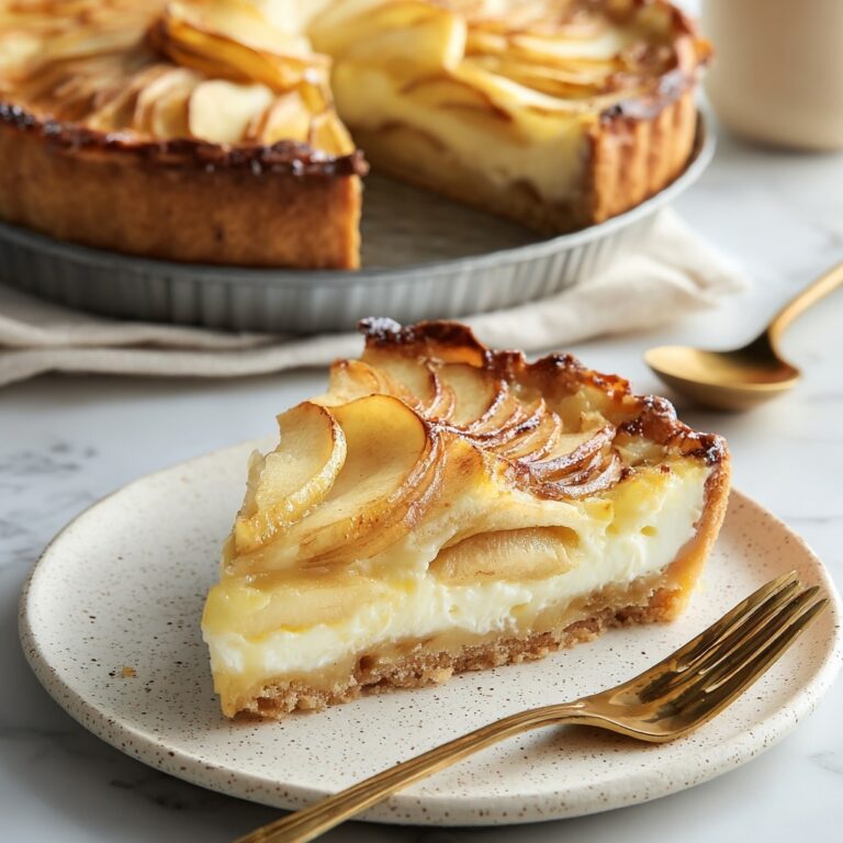 French Custard Pie with Apples (Flan Parisien) Recipe