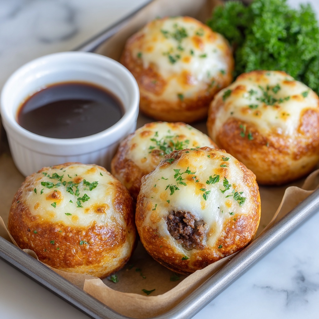 French Dip Biscuits Recipe - Recipe Image