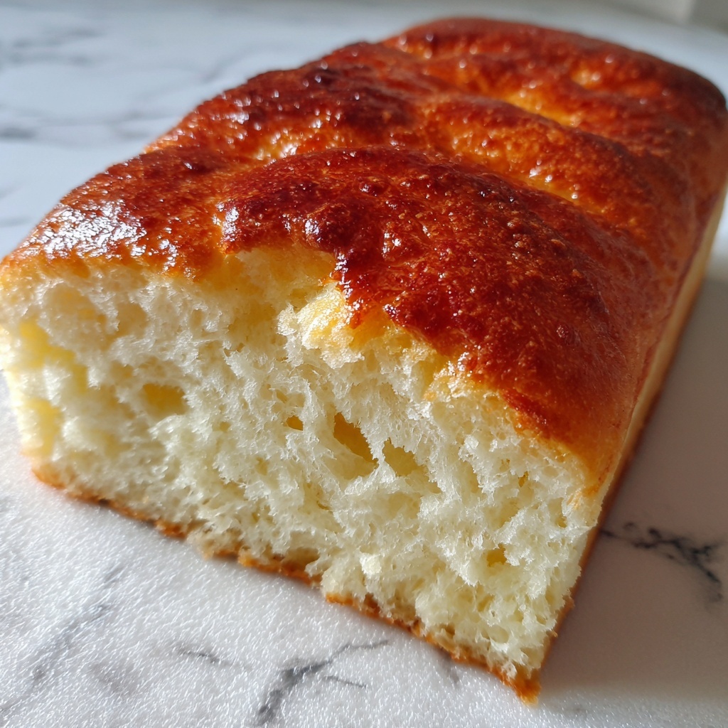 Easy Sweet Condensed Milk Bread Recipe - Recipe Image