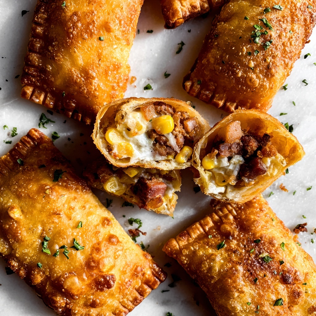 Cajun Potato and Cheddar Sausage Hand Pies Recipe - Recipe Image