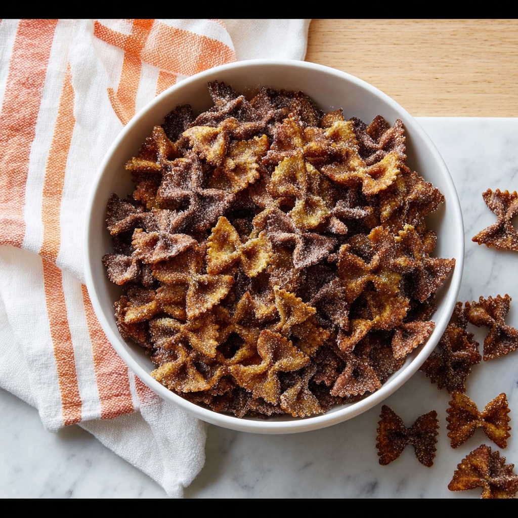 Air Fryer Churro Pasta Chips Recipe - Recipe Image