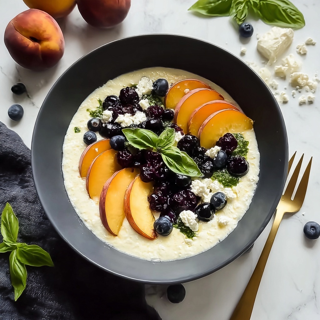 Blueberry Peach Feta Salad Recipe - Recipe Image