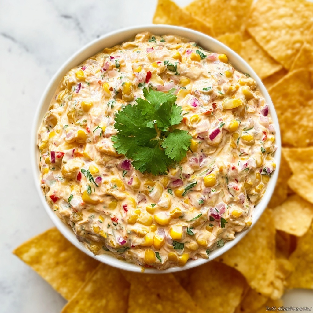 Creamy Mexican Corn Dip Recipe - Recipe Image