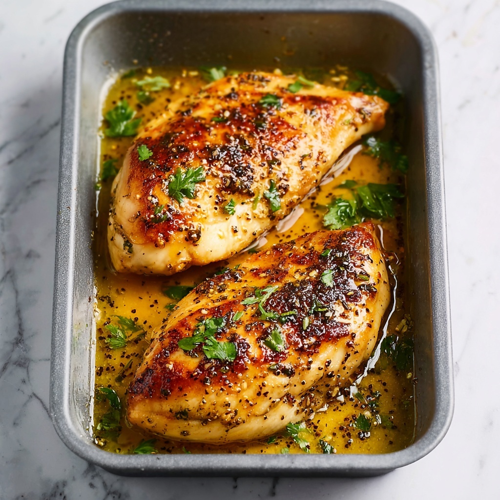 Baked Crispy Split Chicken Breast Recipe - Recipe Image